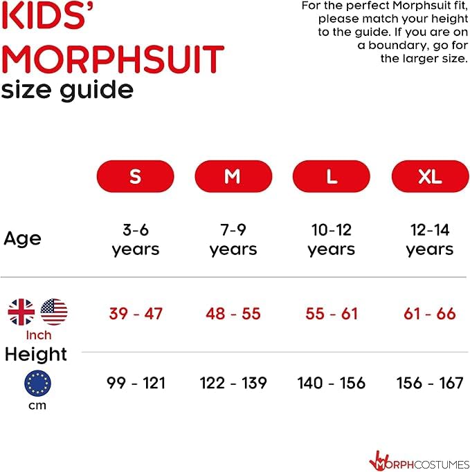 Morphsuits The Rake Costume for Kids, Zalgo Scary Halloween Costume for Boys, Creepy Kids Outfit, Fun Dress-Up, Medium - Image 5